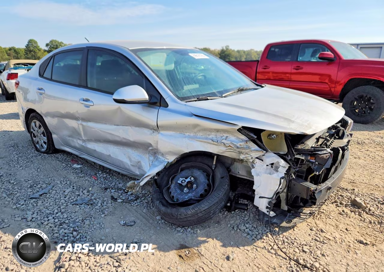 2022 Kia Rio Lx VIN:3KPA24ADXNE462720 - 4