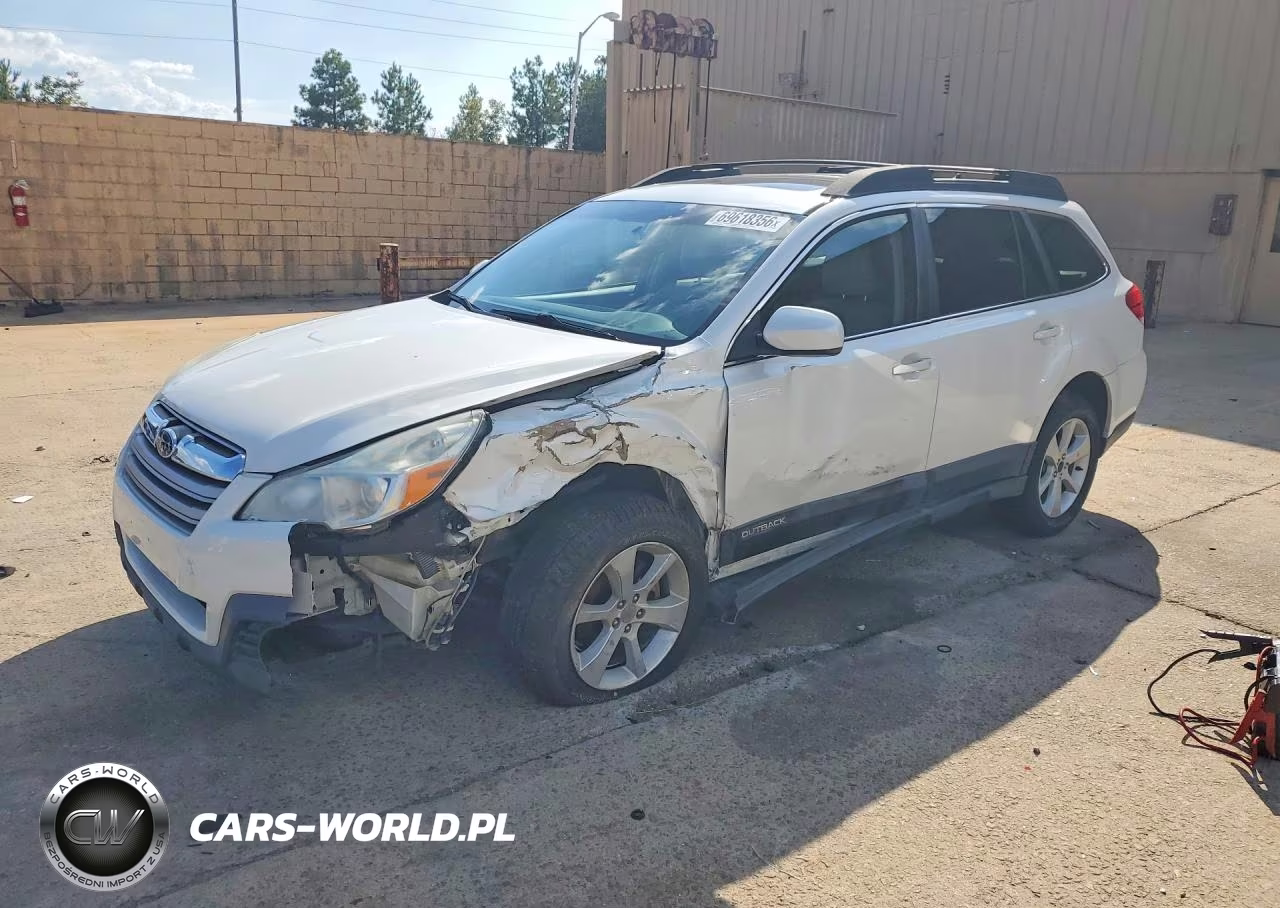 2014 Subaru Outback 2.5I Premium VIN:4S4BRCDC7E3309826 - 1