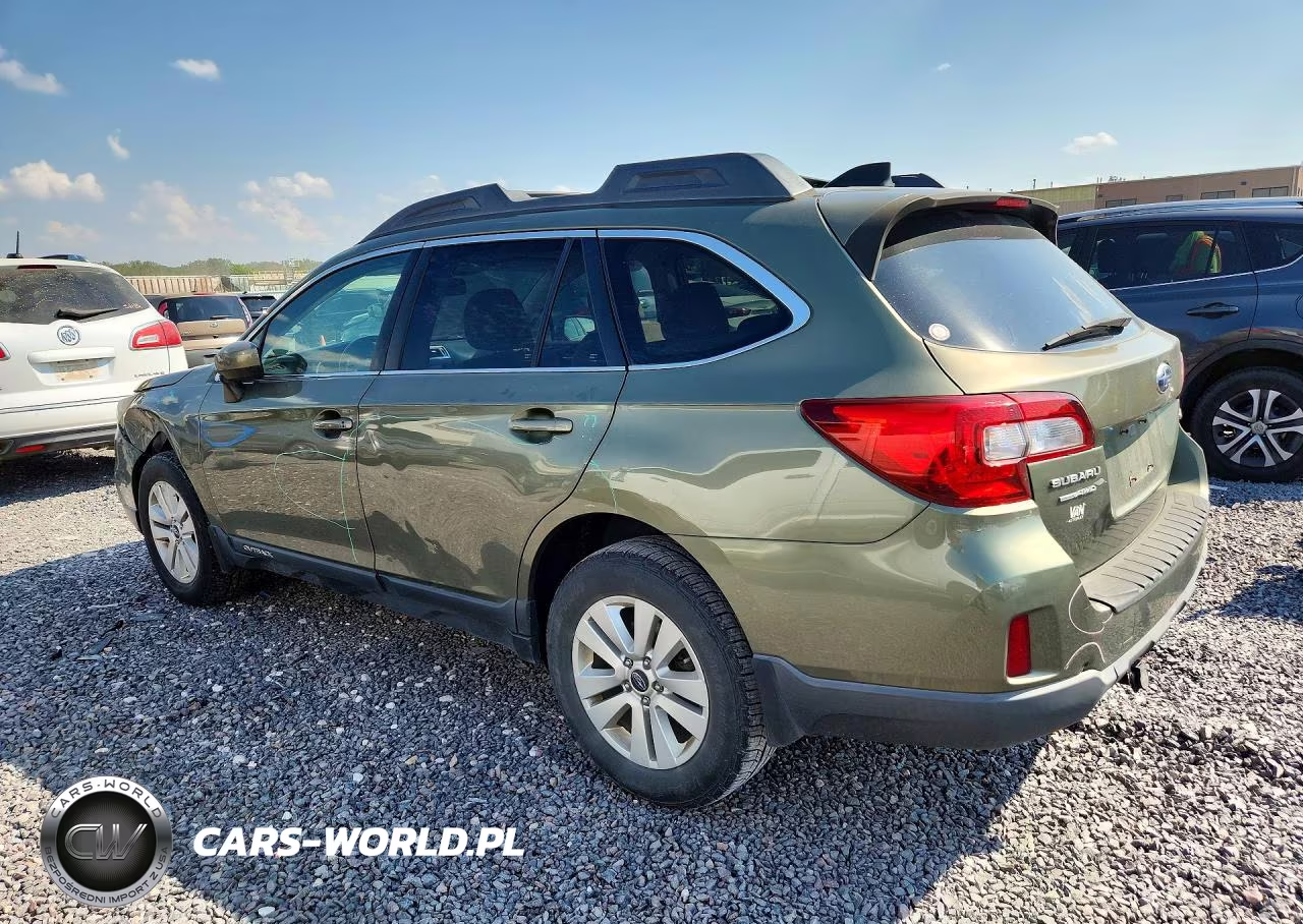 2016 Subaru Outback 2.5I Premium VIN:4S4BSBCC2G3256262 - 2
