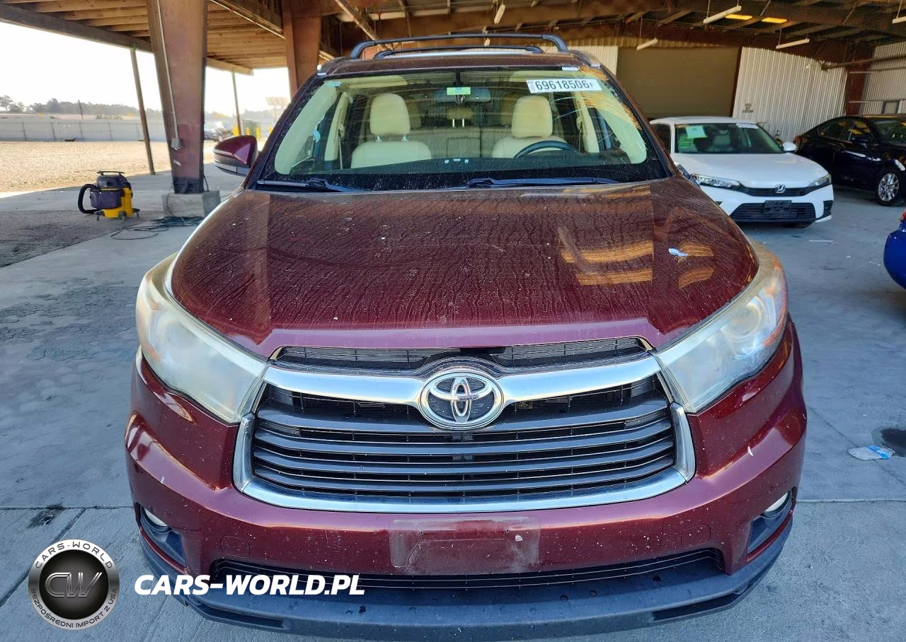 2016 Toyota Highlander Xle VIN:5TDJKRFHXGS327447 - 5