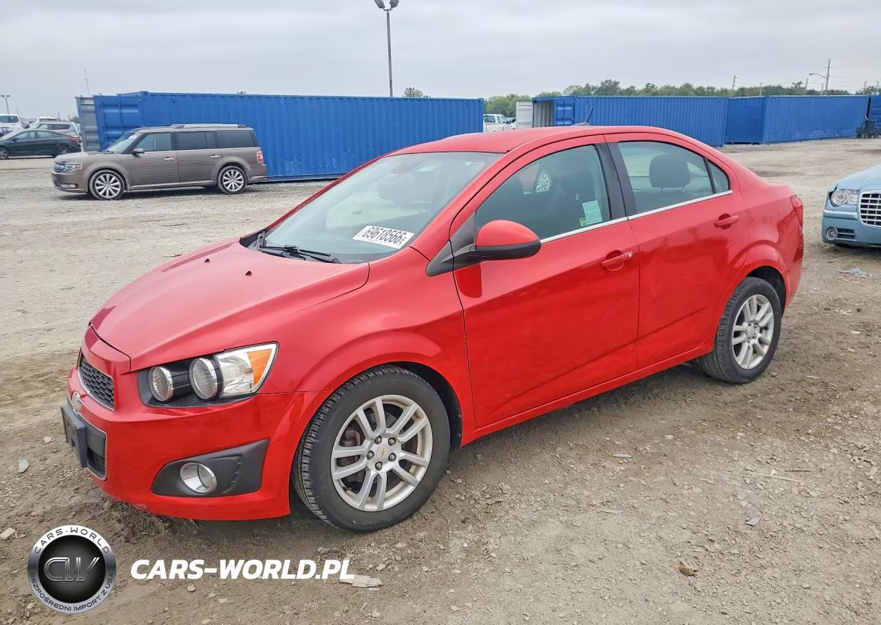 2012 Chevrolet Sonic Lt VIN:1G1JC5SH9C4135303 - 1