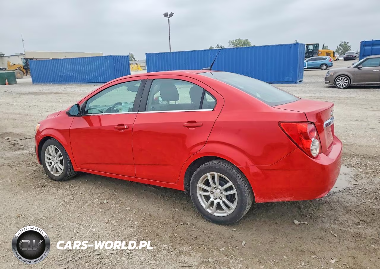 2012 Chevrolet Sonic Lt VIN:1G1JC5SH9C4135303 - 2