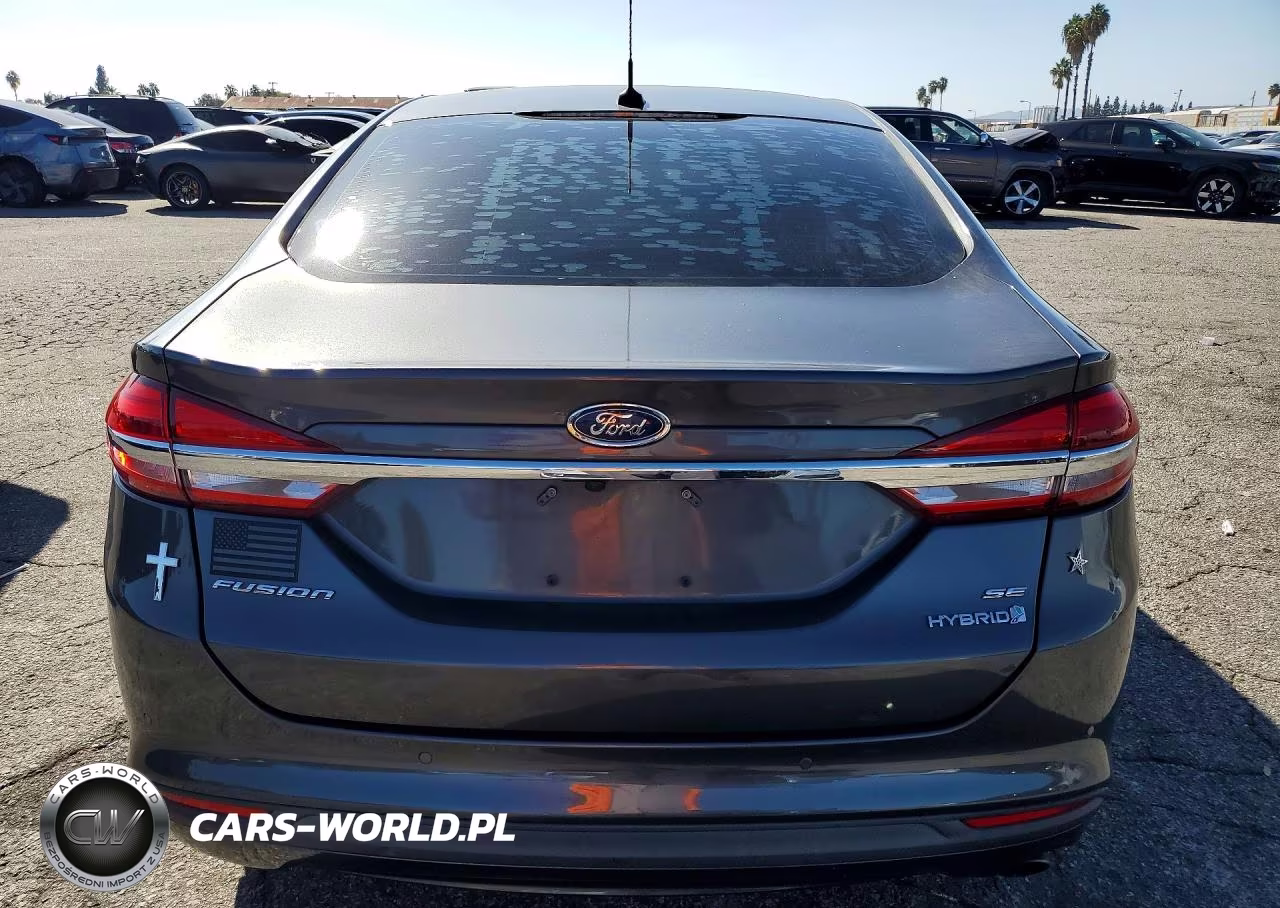 2018 Ford Fusion Se Hybrid VIN:3FA6P0LU6JR163196 - 6