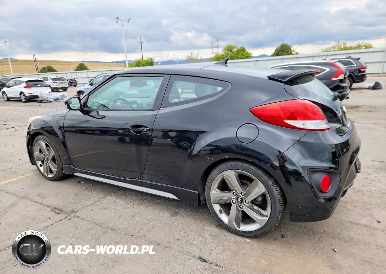 2015 Hyundai Veloster Turbo VIN:KMHTC6AEXFU229817 - 2