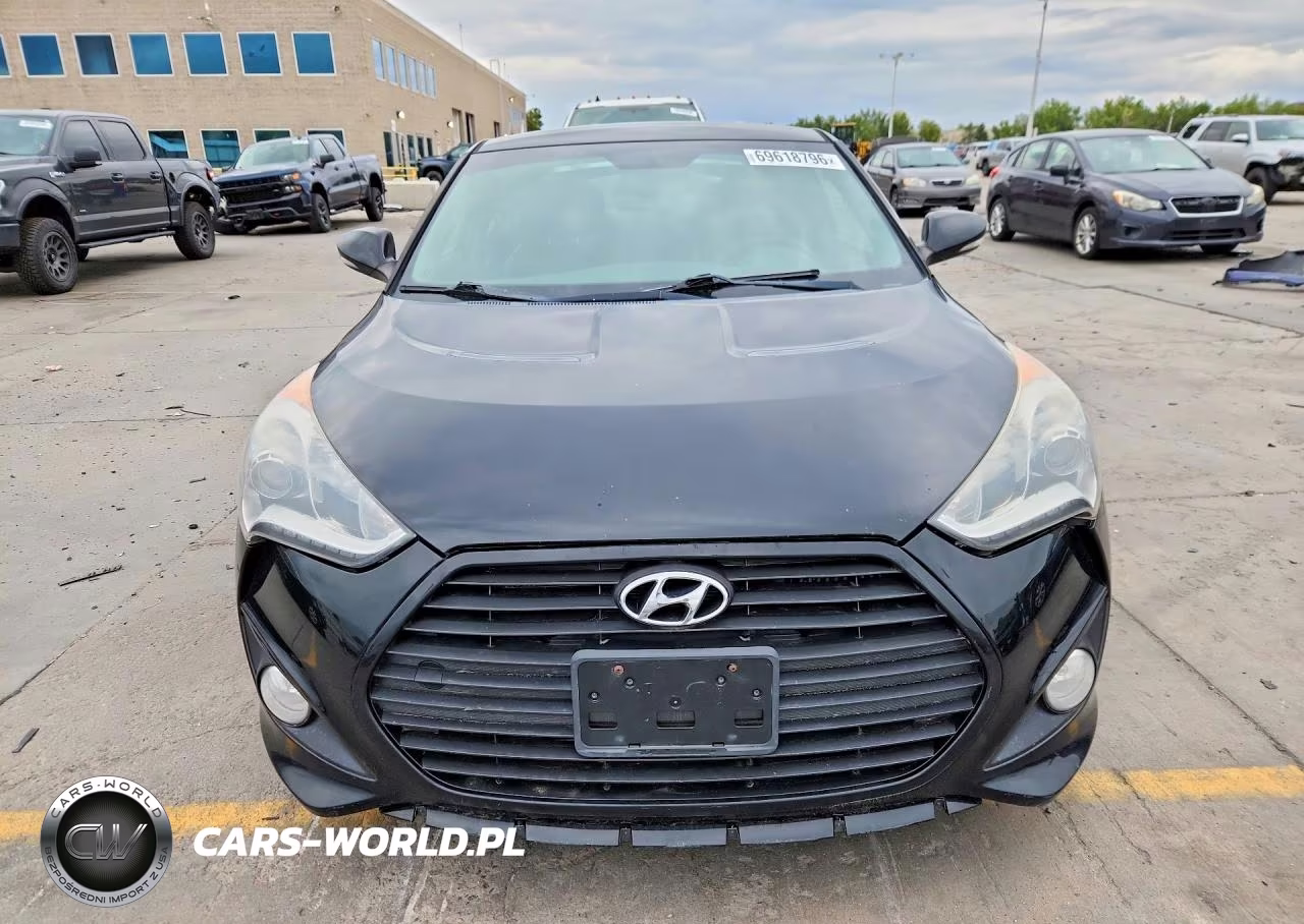 2015 Hyundai Veloster Turbo VIN:KMHTC6AEXFU229817 - 5