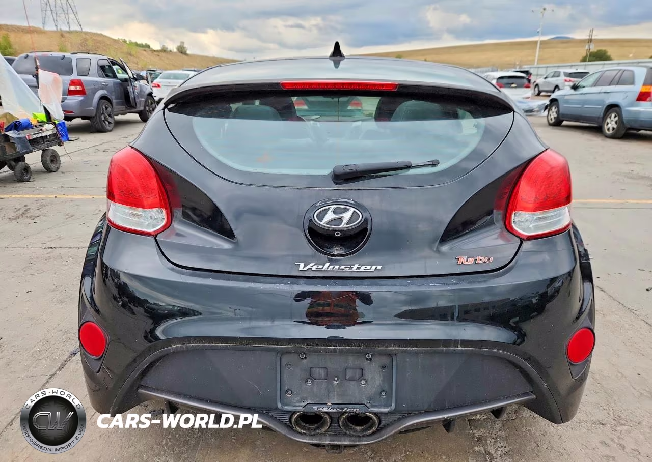 2015 Hyundai Veloster Turbo VIN:KMHTC6AEXFU229817 - 6