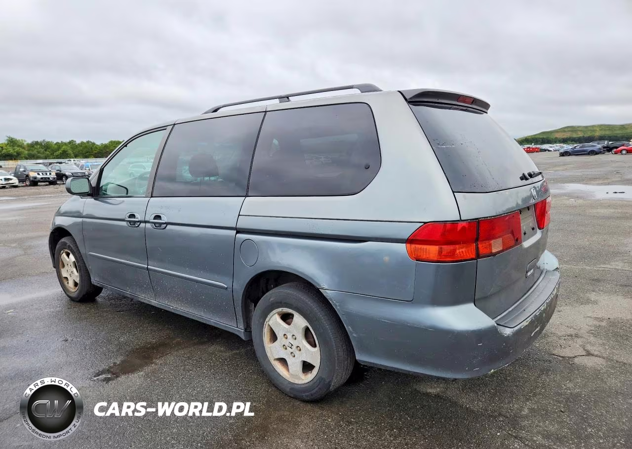 2001 Honda Odyssey Ex VIN:2HKRL18671H545260 - 2