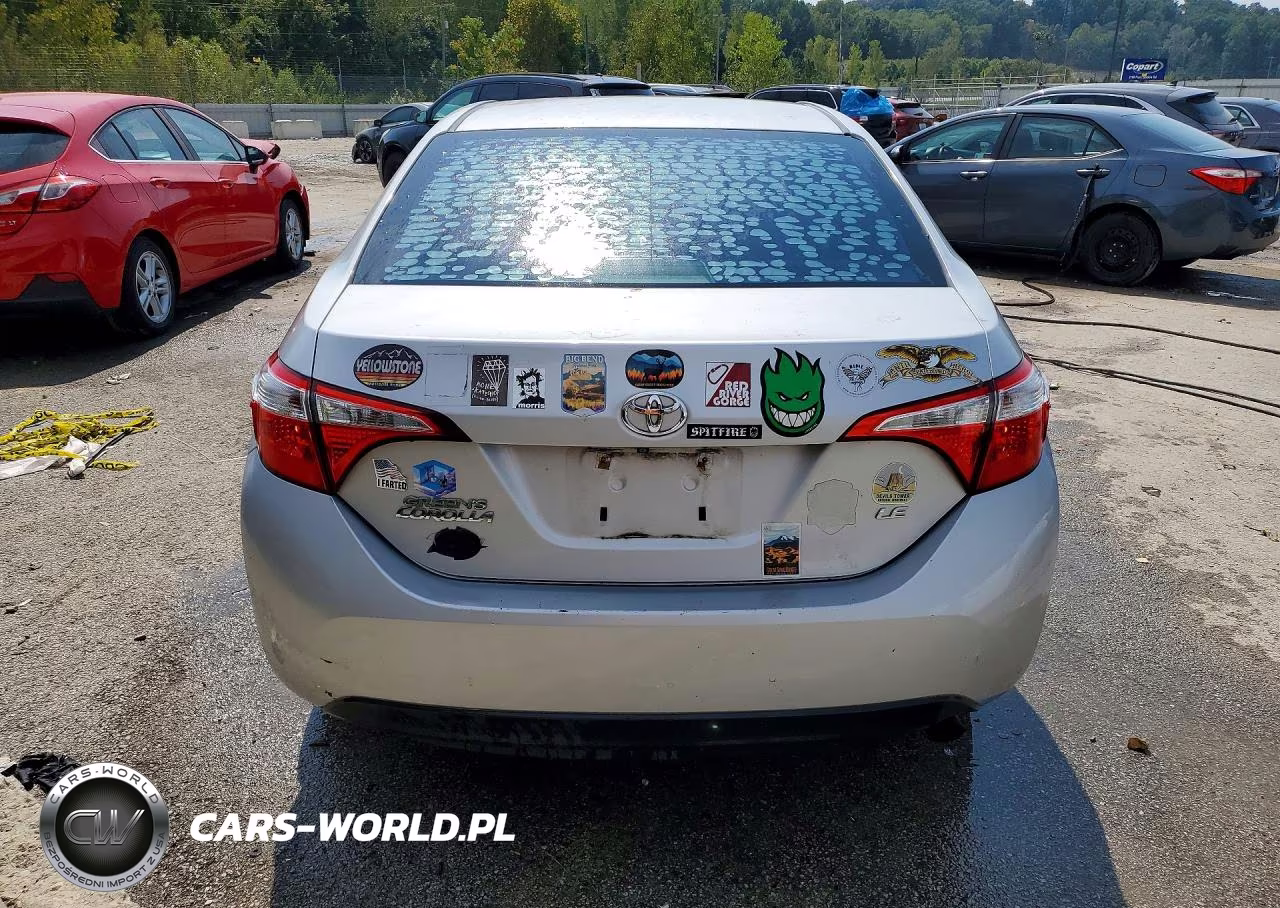 2015 Toyota Corolla Le VIN:2T1BURHE9FC256167 - 6