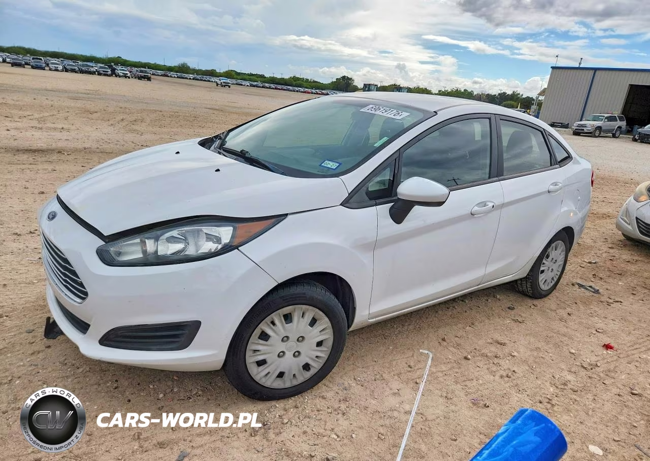 2017 Ford Fiesta S VIN:3FADP4AJ9HM128649 - 1