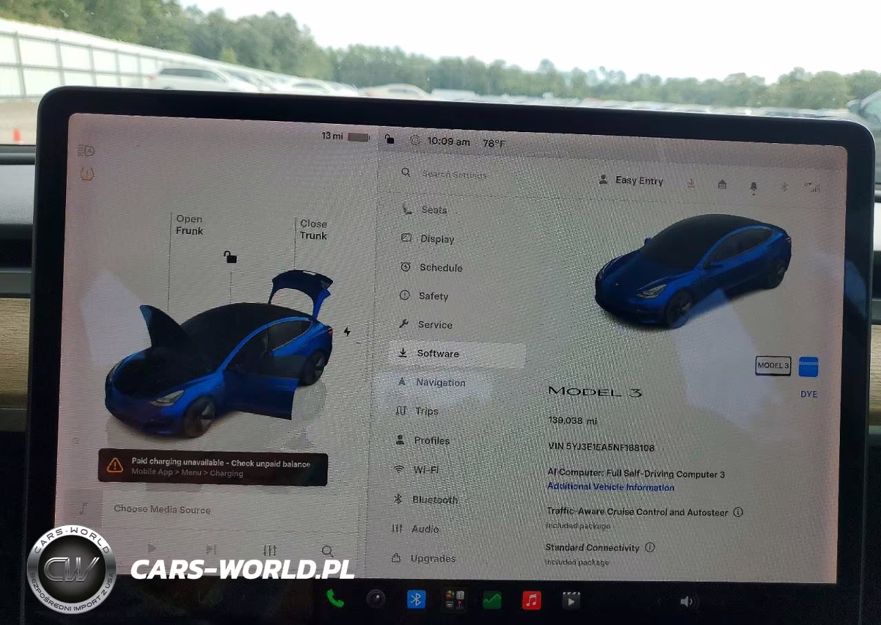 2022 Tesla Model 3 VIN:5YJ3E1EA5NF188108 - 9