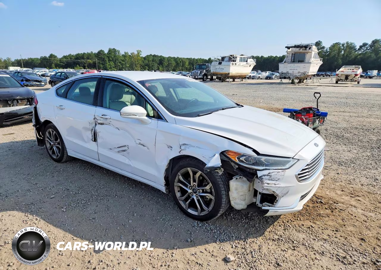 2019 Ford Fusion Sel VIN:3FA6P0CD1KR138448 - 4