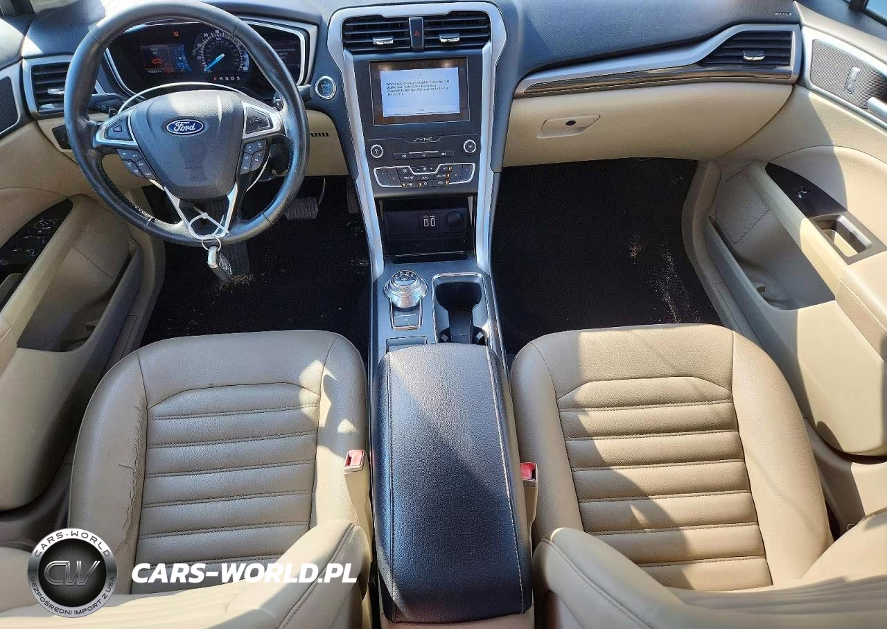 2019 Ford Fusion Sel VIN:3FA6P0CD1KR138448 - 8