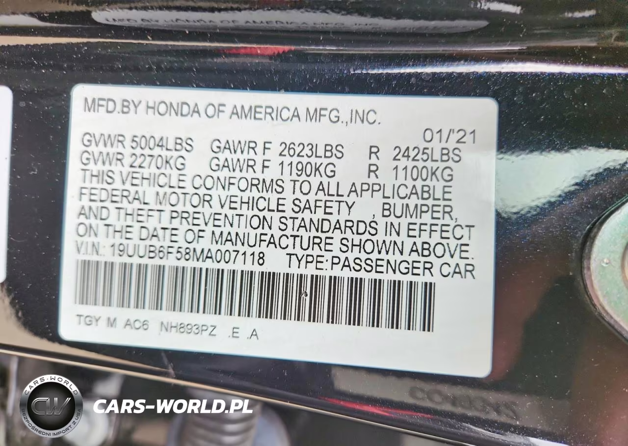 2021 Acura Tlx Tech A VIN:19UUB6F58MA007118 - 12