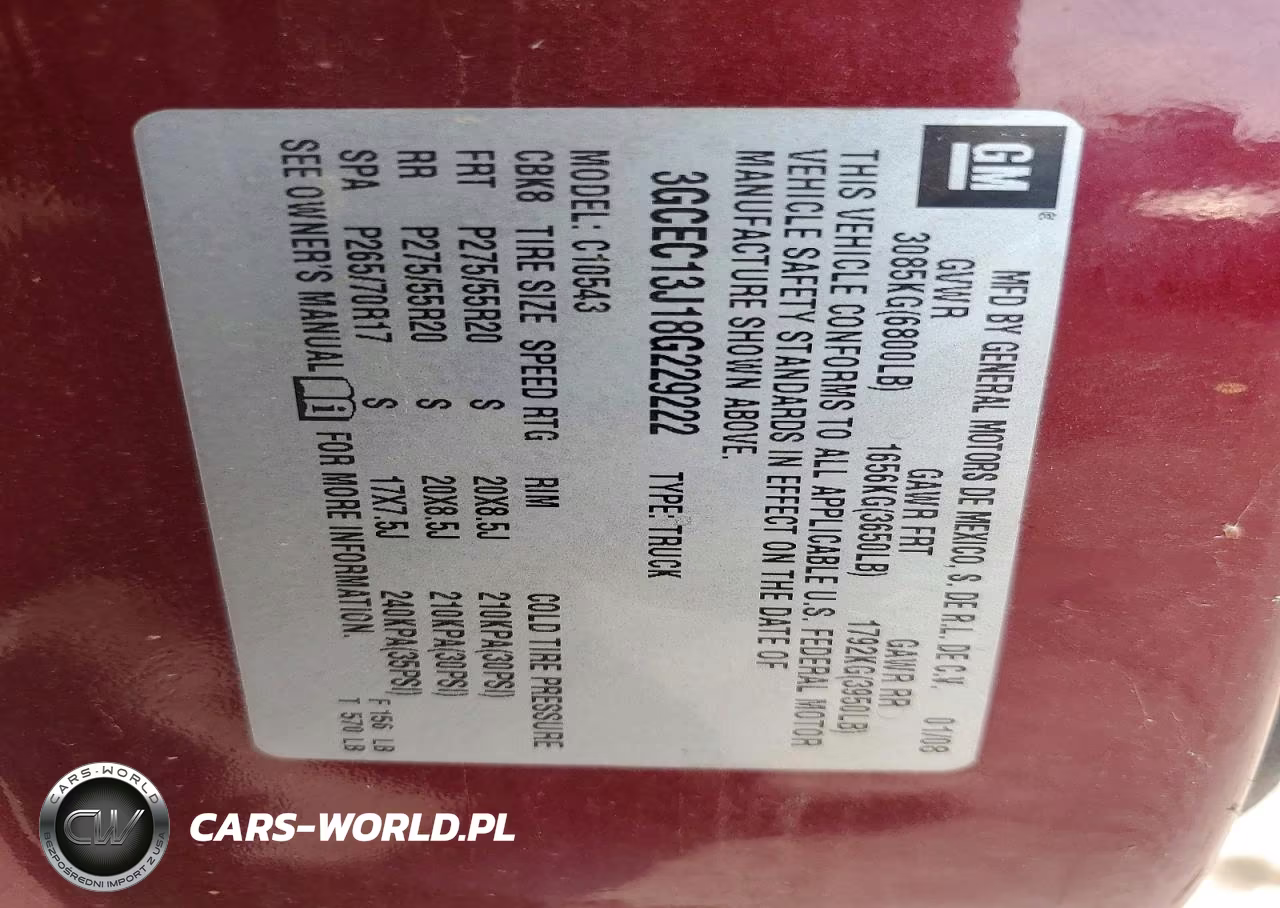 2008 Chevrolet Silverado C1500 VIN:3GCEC13J18G229222 - 12