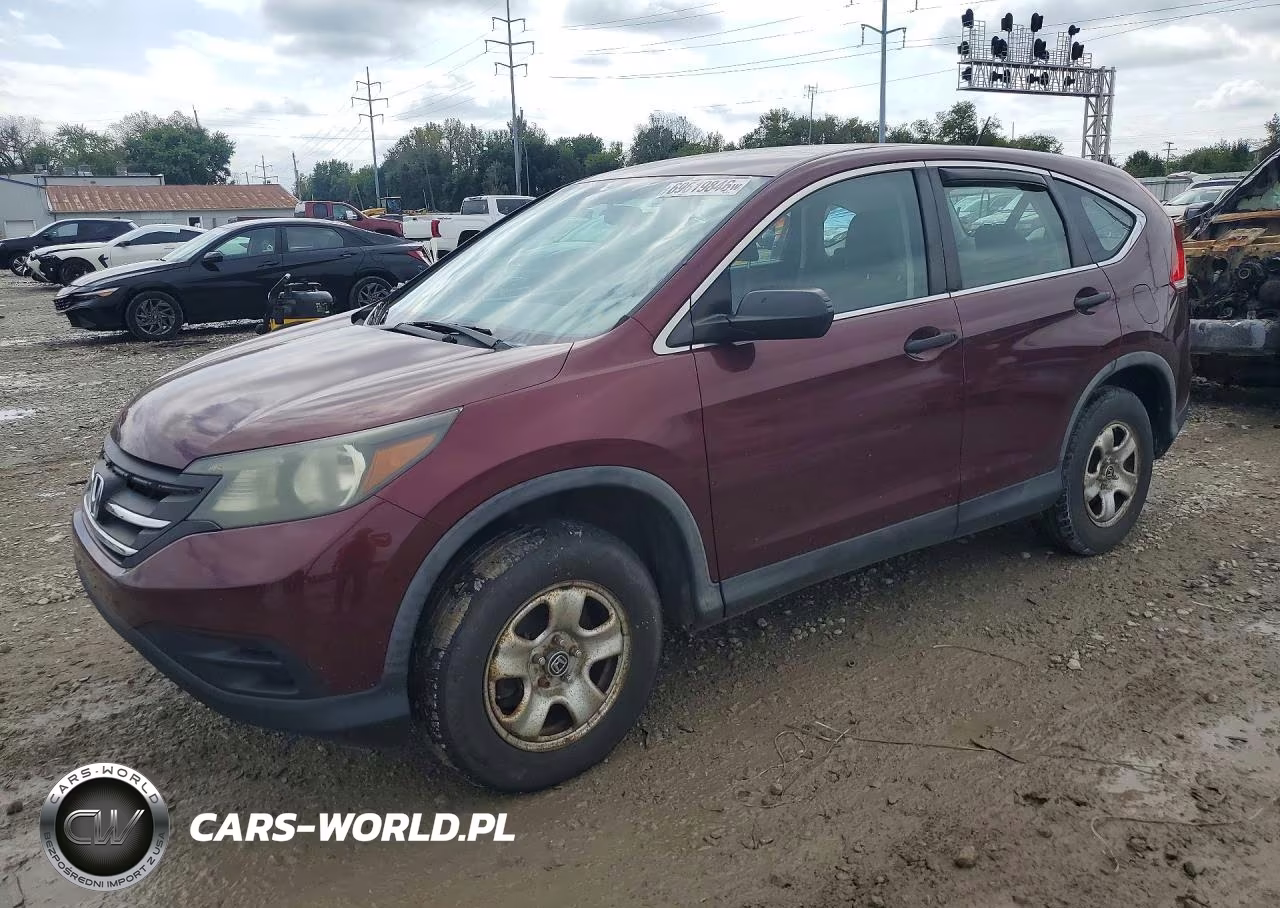 2013 Honda Cr-V Lx VIN:5J6RM4H35DL045712 - 1
