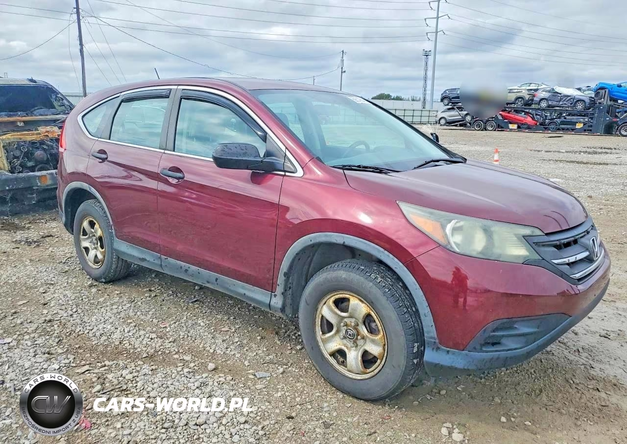 2013 Honda Cr-V Lx VIN:5J6RM4H35DL045712 - 4