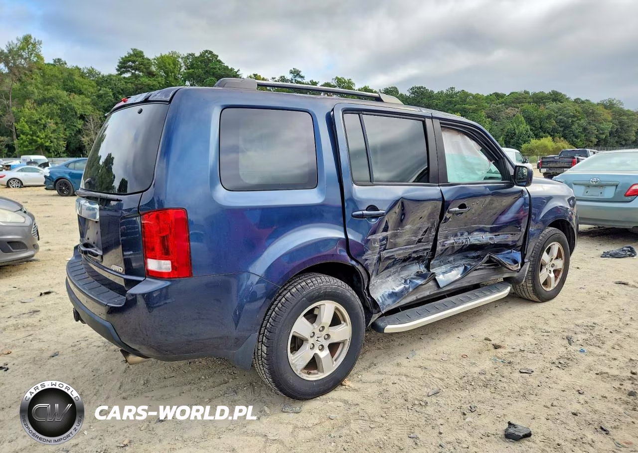 2011 Honda Pilot Ex VIN:5FNYF4H46BB073281 - 3