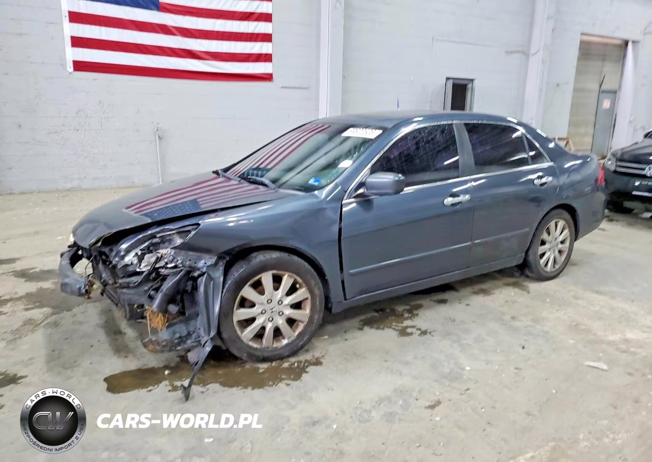 2007 Honda Accord Ex VIN:1HGCM668X7A048631 - 1