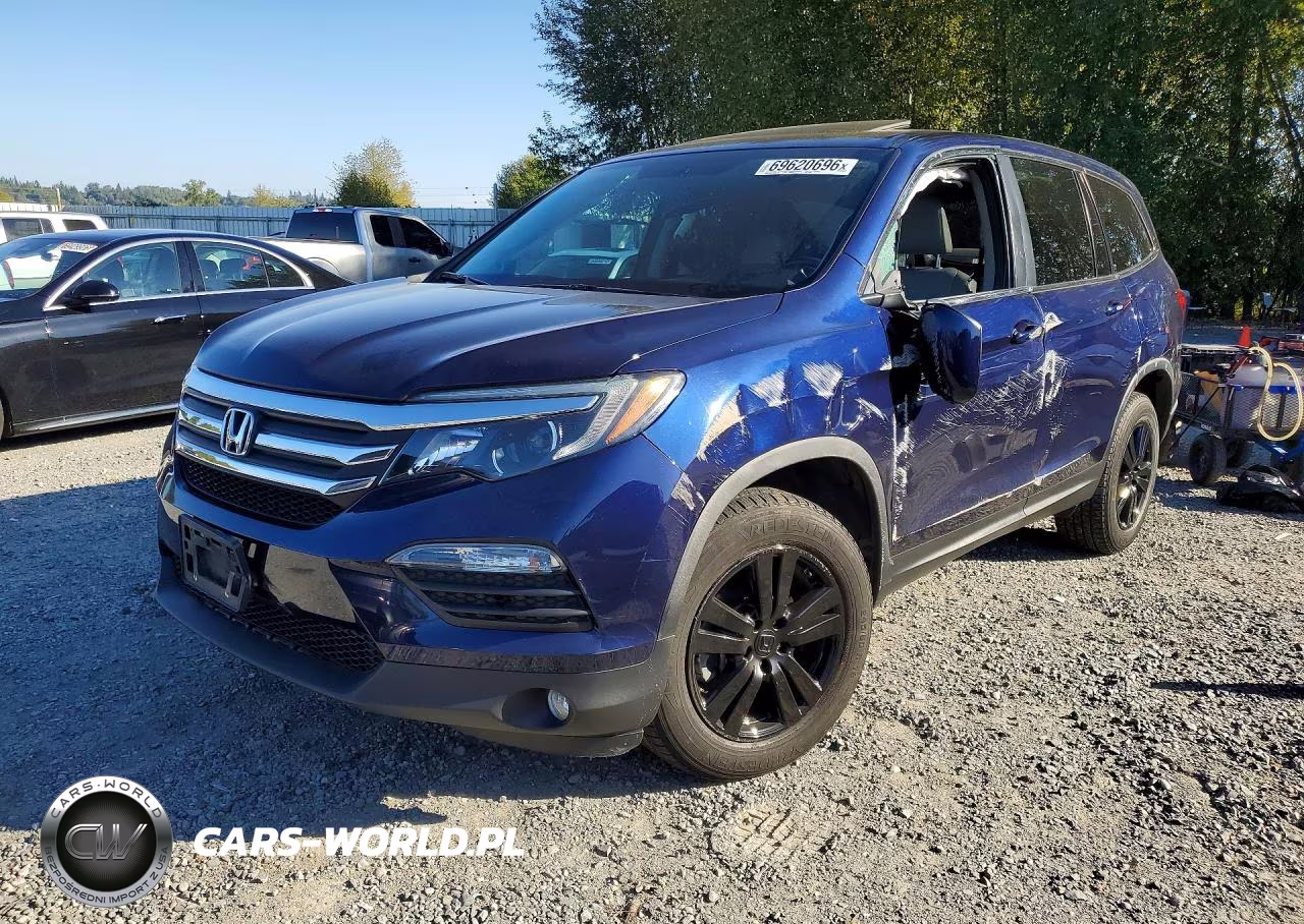 2018 Honda Pilot Exl VIN:5FNYF6H54JB070284 - 1