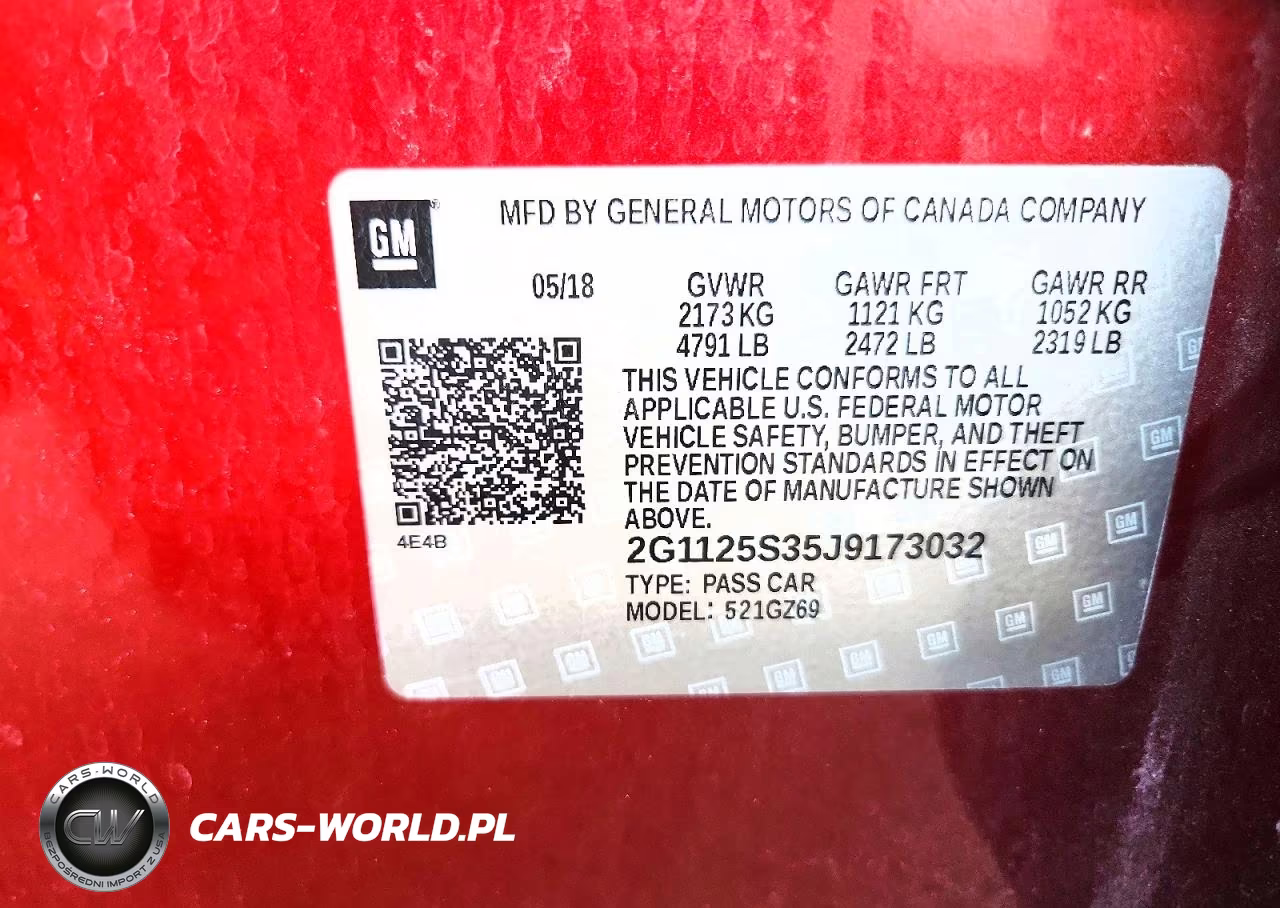 2018 Chevrolet Impala Premier VIN:2G1125S35J9173032 - 12