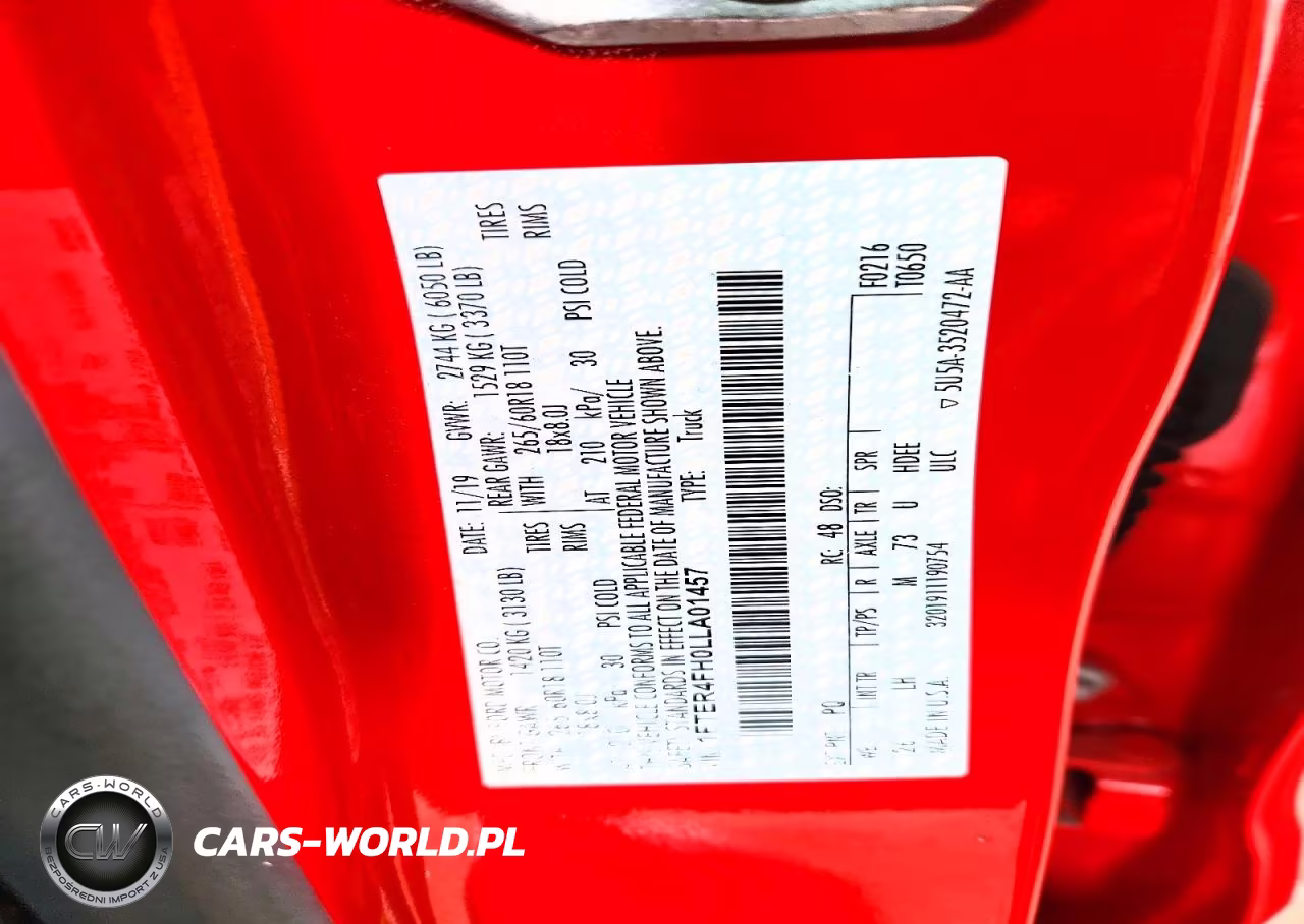 2020 Ford Ranger Xl VIN:1FTER4FH0LLA01457 - 12