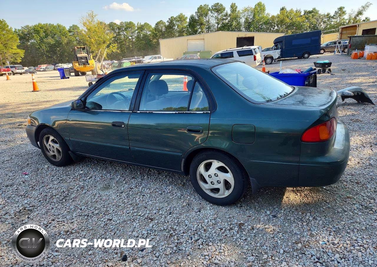 2001 Toyota Corolla Le VIN:2T1BR12E21C499050 - 2