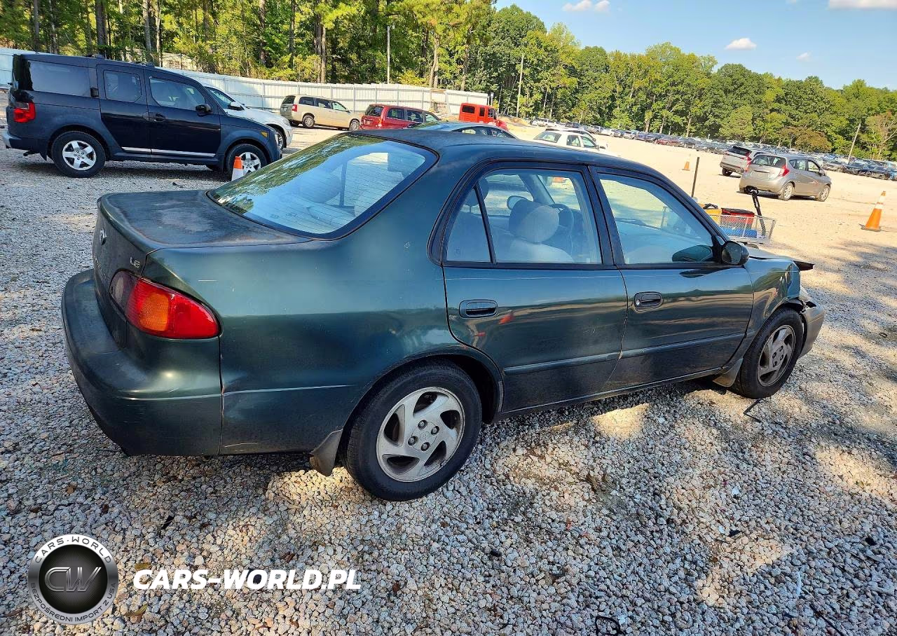 2001 Toyota Corolla Le VIN:2T1BR12E21C499050 - 3