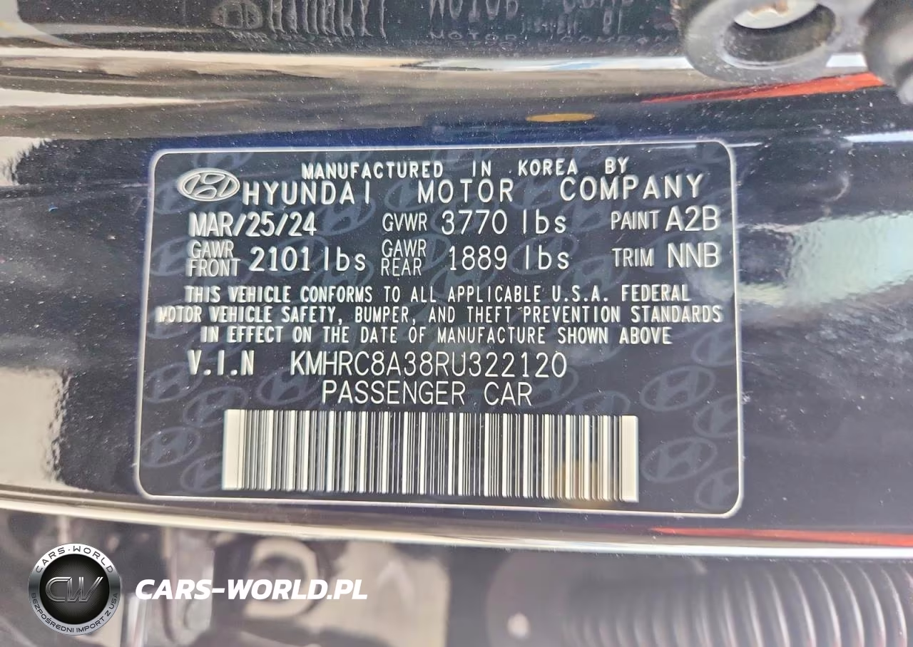 2024 Hyundai Venue Sel VIN:KMHRC8A38RU322120 - 14