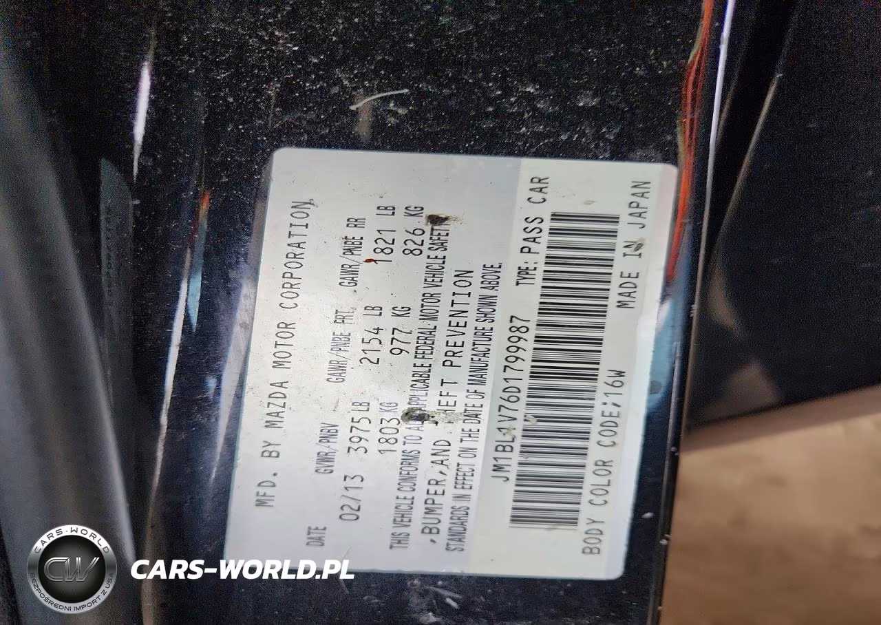 2013 Mazda 3 I VIN:JM1BL1V76D1799987 - 13