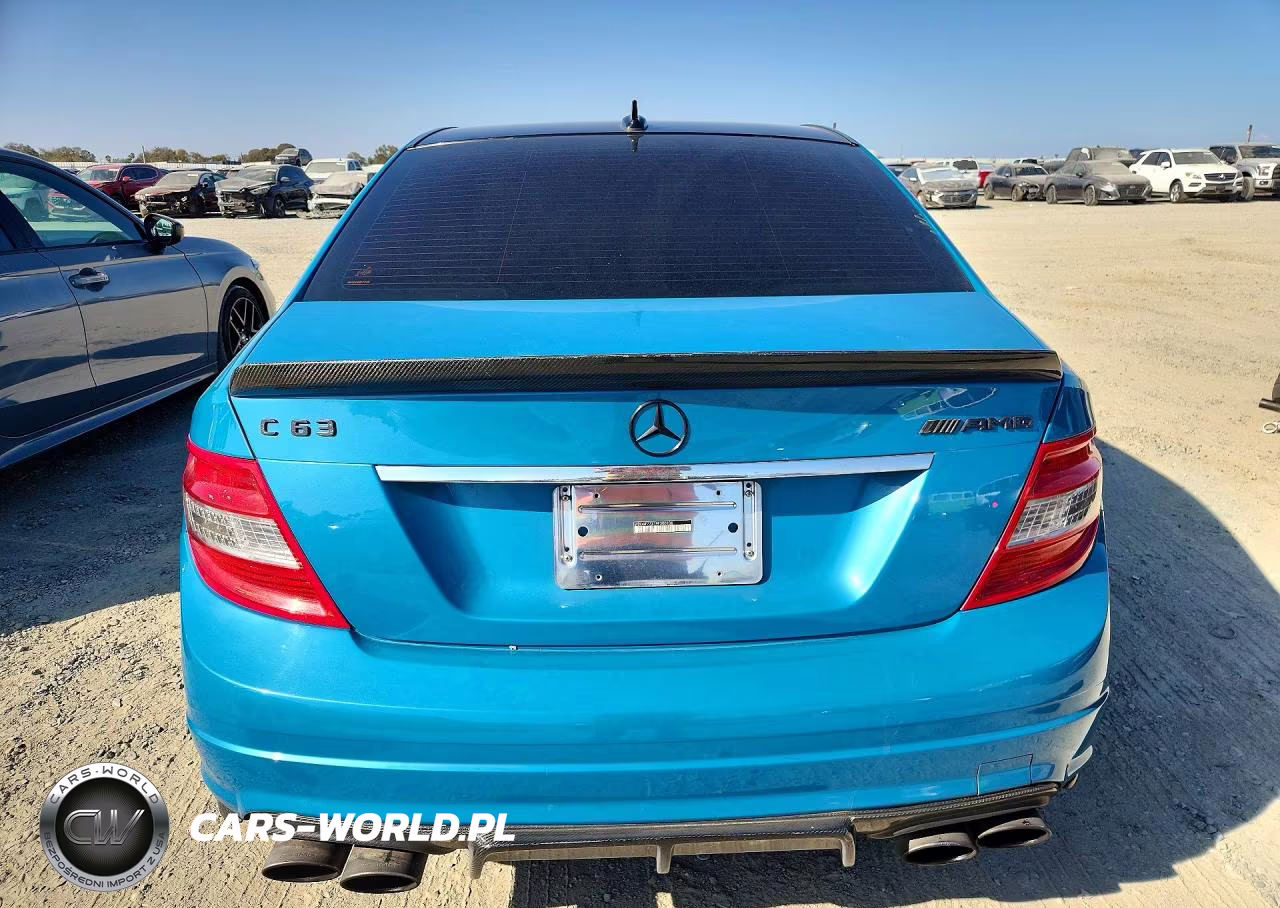 2009 Mercedes-Benz C 63 Amg VIN:WDDGF77X19F300106 - 6