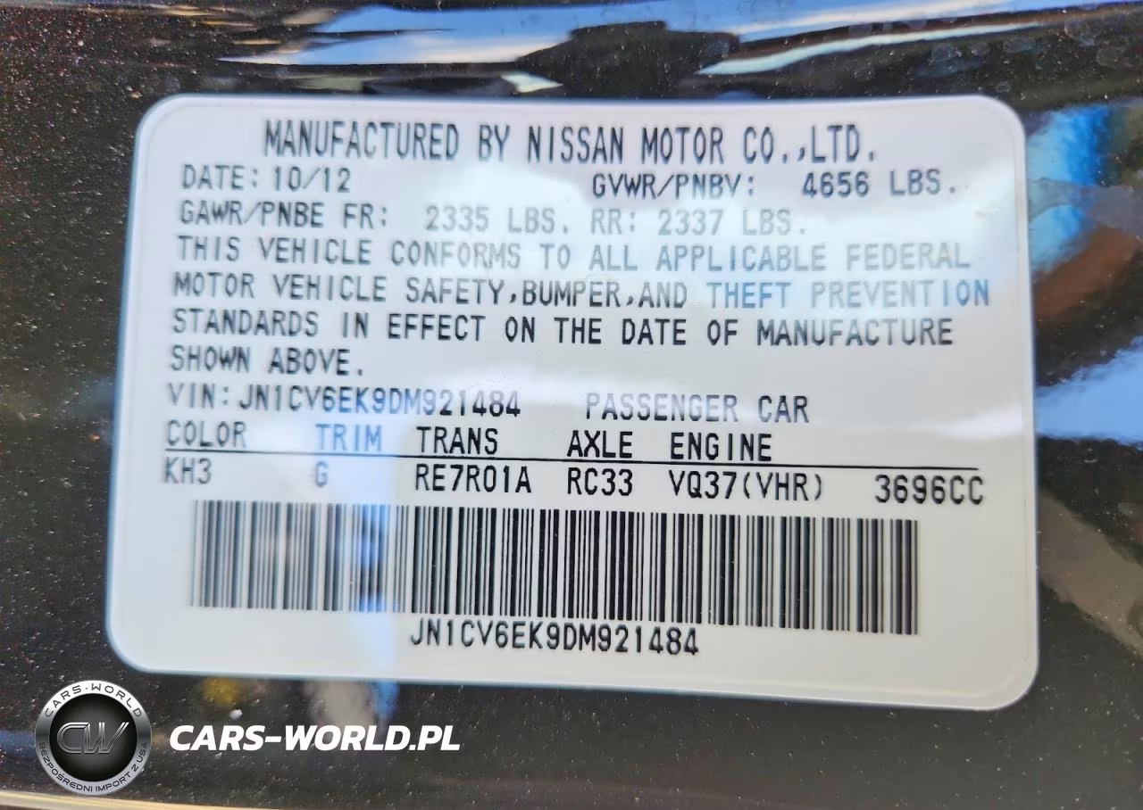 2013 Infiniti G37 Coupe Journey VIN:JN1CV6EK9DM921484 - 13