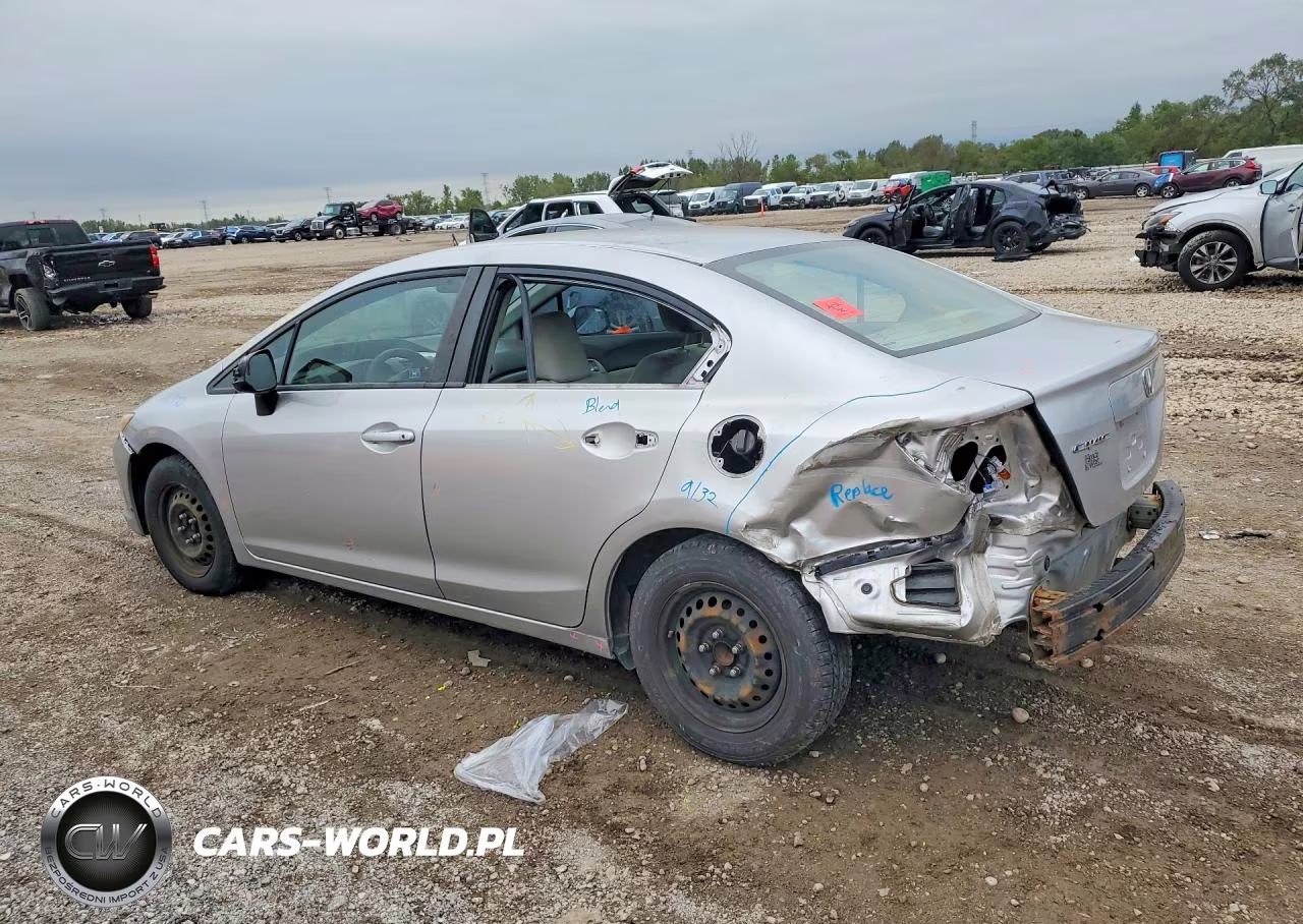 2012 Honda Civic Lx VIN:19XFB2F54CE043299 - 2