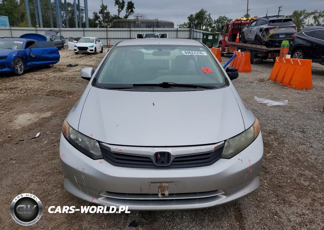 2012 Honda Civic Lx VIN:19XFB2F54CE043299 - 5