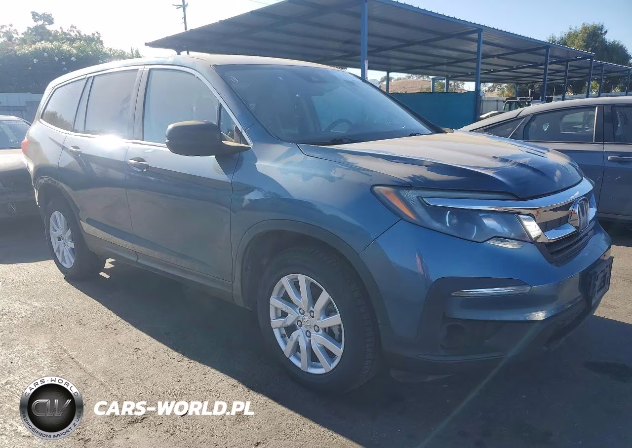 2019 Honda Pilot Lx VIN:5FNYF6H16KB033932 - 4