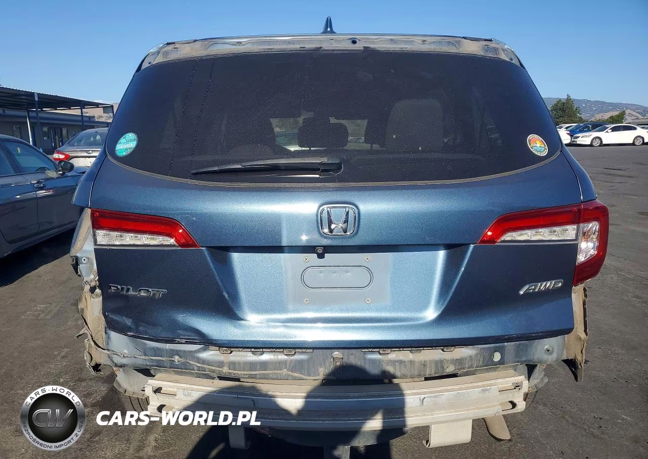 2019 Honda Pilot Lx VIN:5FNYF6H16KB033932 - 6