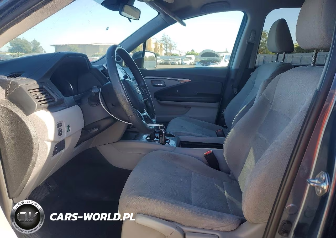 2019 Honda Pilot Lx VIN:5FNYF6H16KB033932 - 7