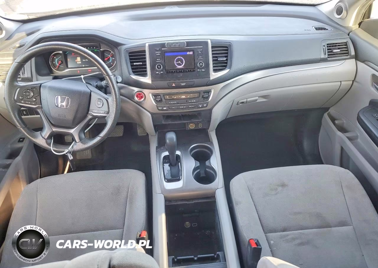 2019 Honda Pilot Lx VIN:5FNYF6H16KB033932 - 8