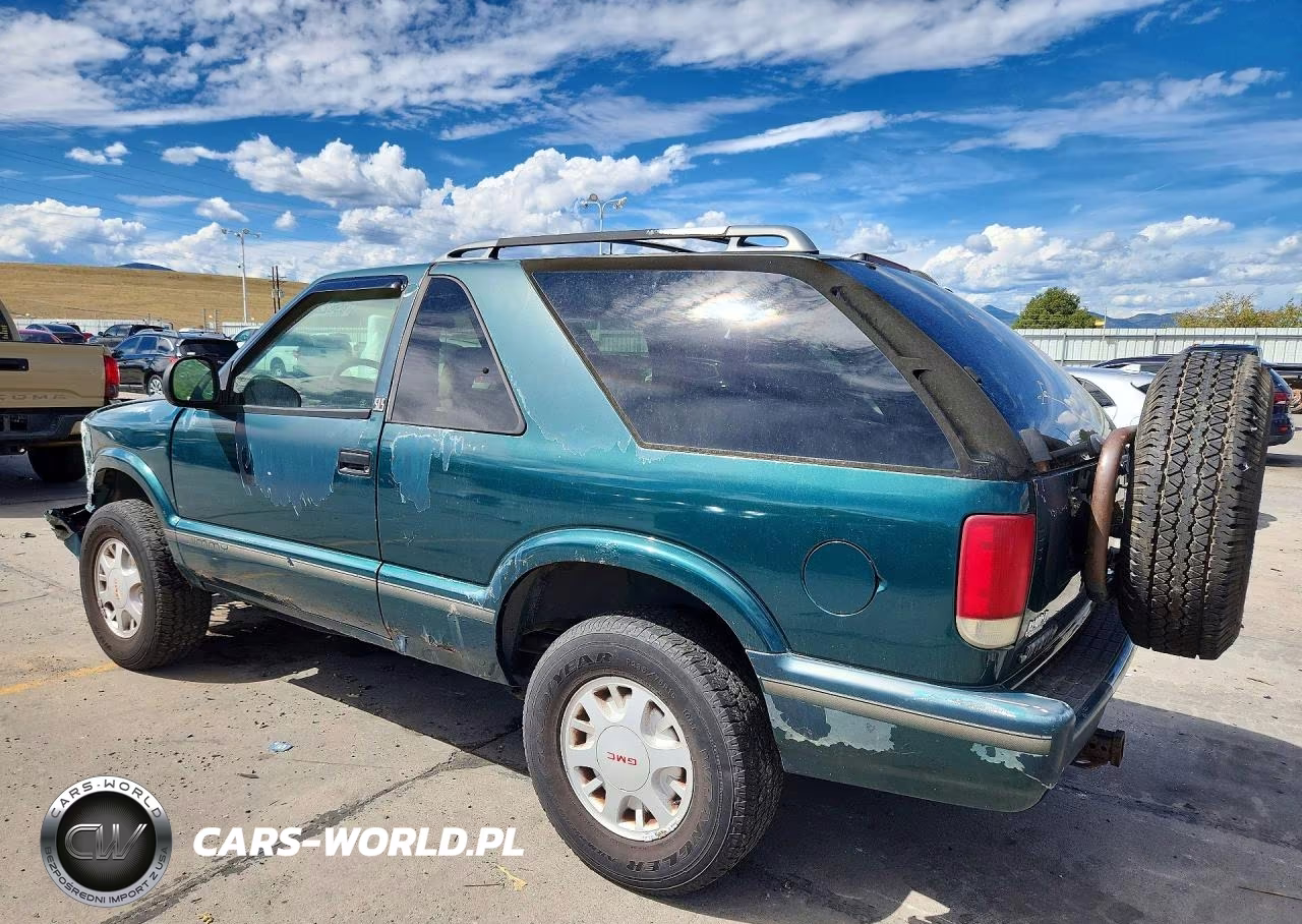 1996 GMC Jimmy VIN:1GKCT18W2TK504582 - 2