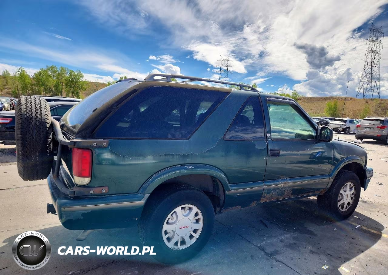 1996 GMC Jimmy VIN:1GKCT18W2TK504582 - 3