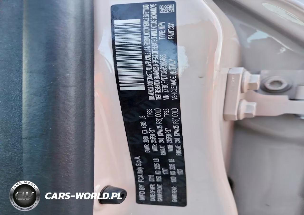 2016 Fiat 500X Lounge VIN:ZFBCFYDT3GP380468 - 12