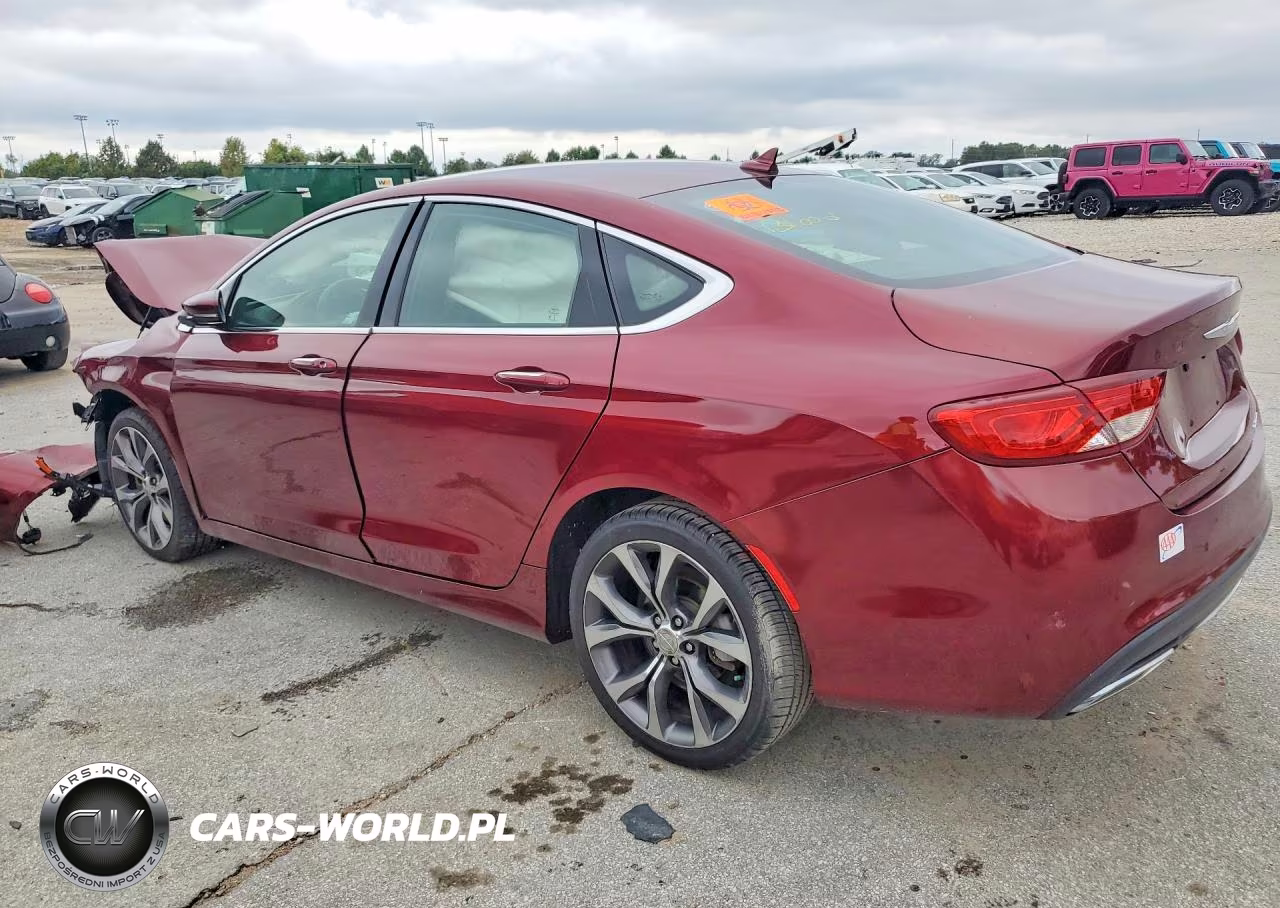 2015 Chrysler 200 C VIN:1C3CCCCG0FN689729 - 2