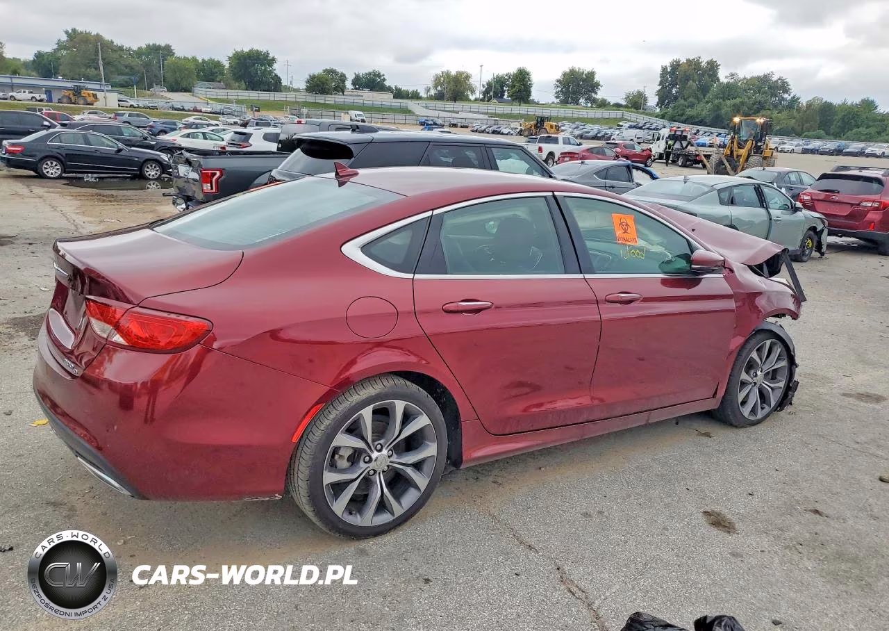 2015 Chrysler 200 C VIN:1C3CCCCG0FN689729 - 3