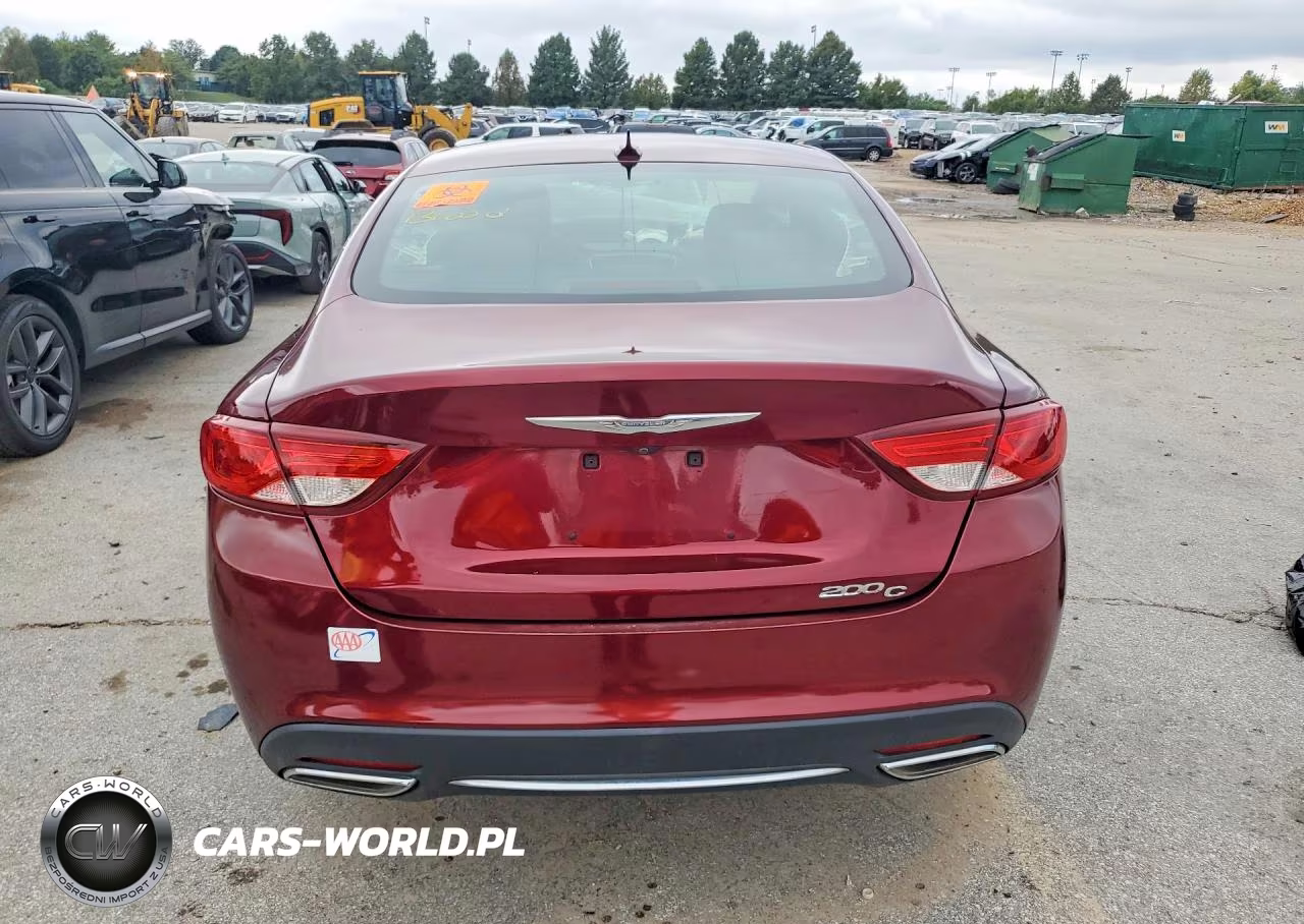 2015 Chrysler 200 C VIN:1C3CCCCG0FN689729 - 6