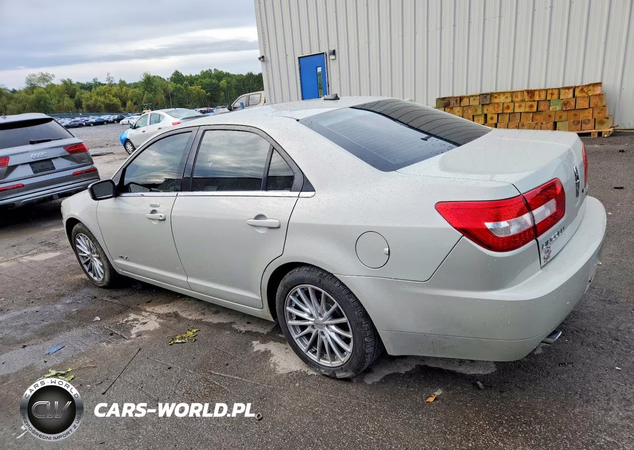 2007 Lincoln Mkz VIN:3LNHM26T87R655484 - 2