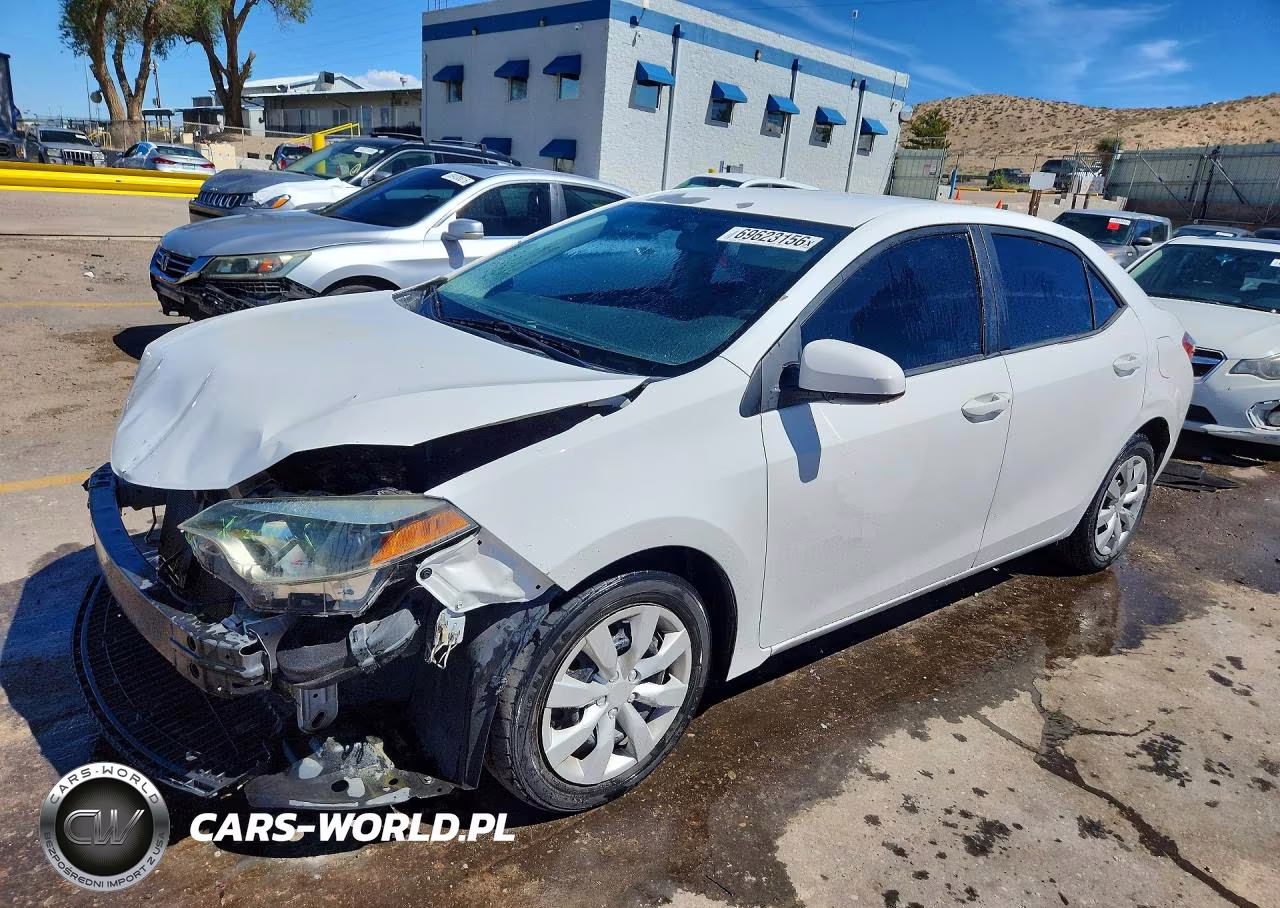 2015 Toyota Corolla Le VIN:5YFBURHE6FP203734 - 1