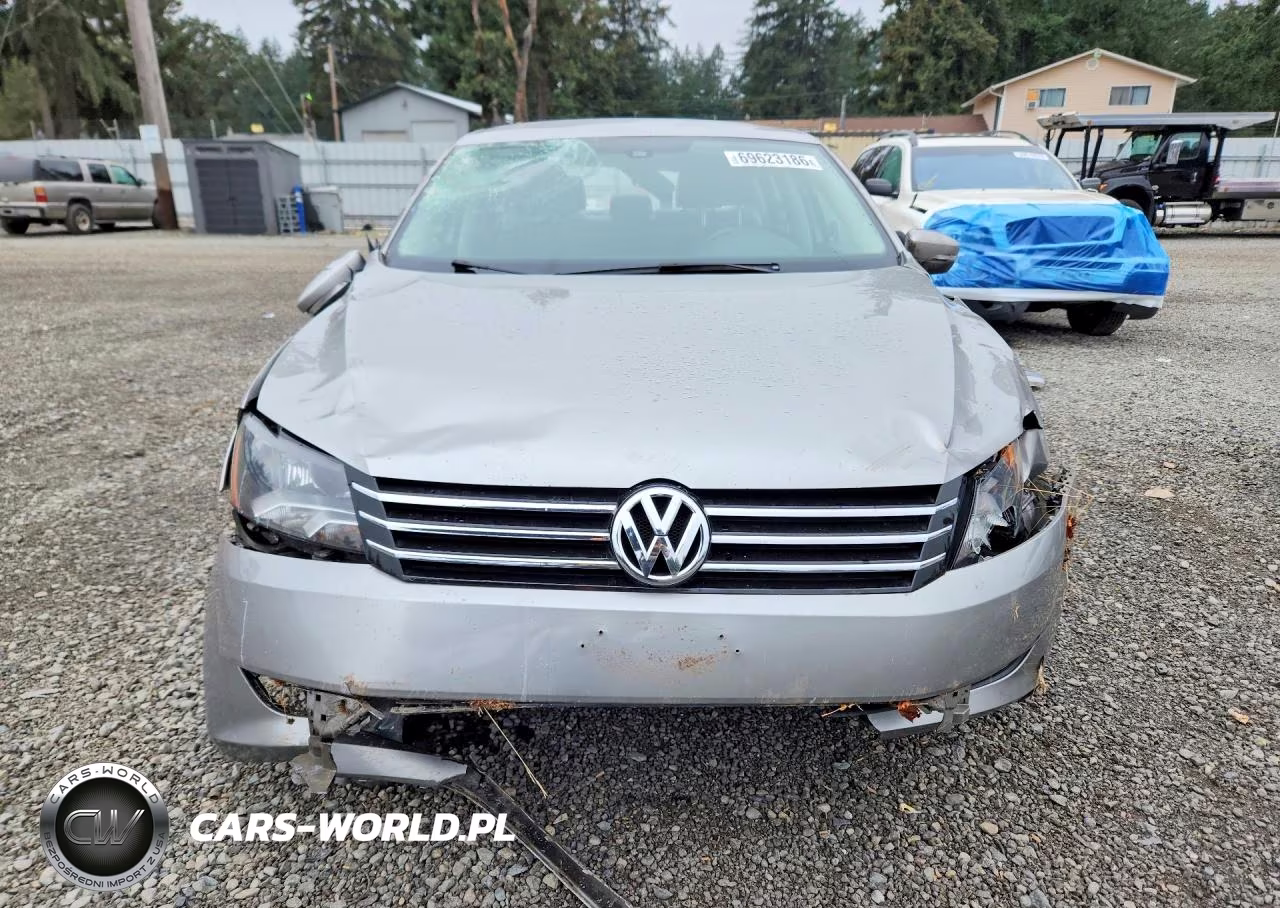 2014 Volkswagen Passat S VIN:1VWAT7A32EC083513 - 5