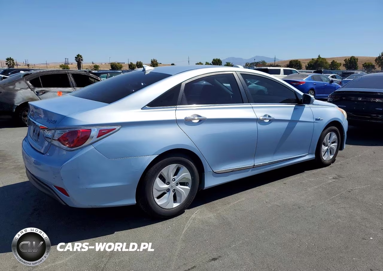 2013 Hyundai Sonata Hybrid VIN:KMHEC4A49DA082795 - 3