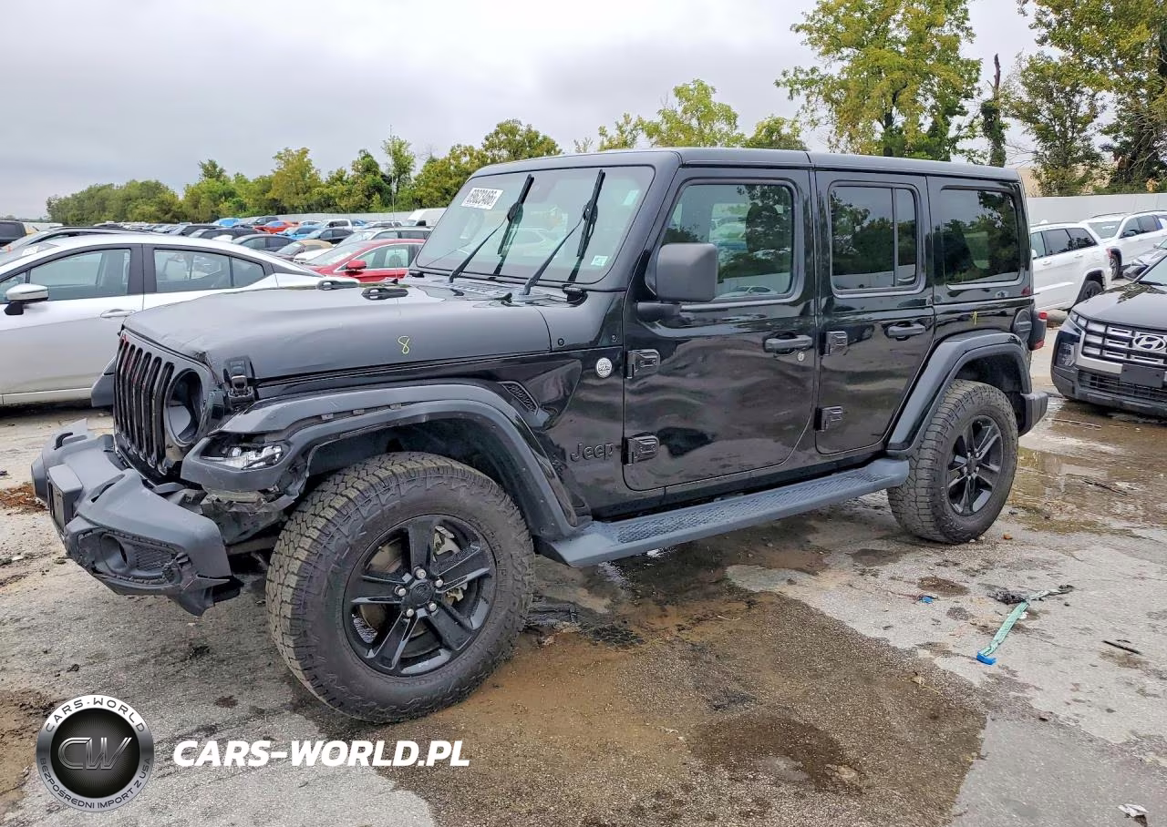 2019 Jeep Wrangler Unlimited Sahara VIN:1C4HJXEGXKW638500 - 1