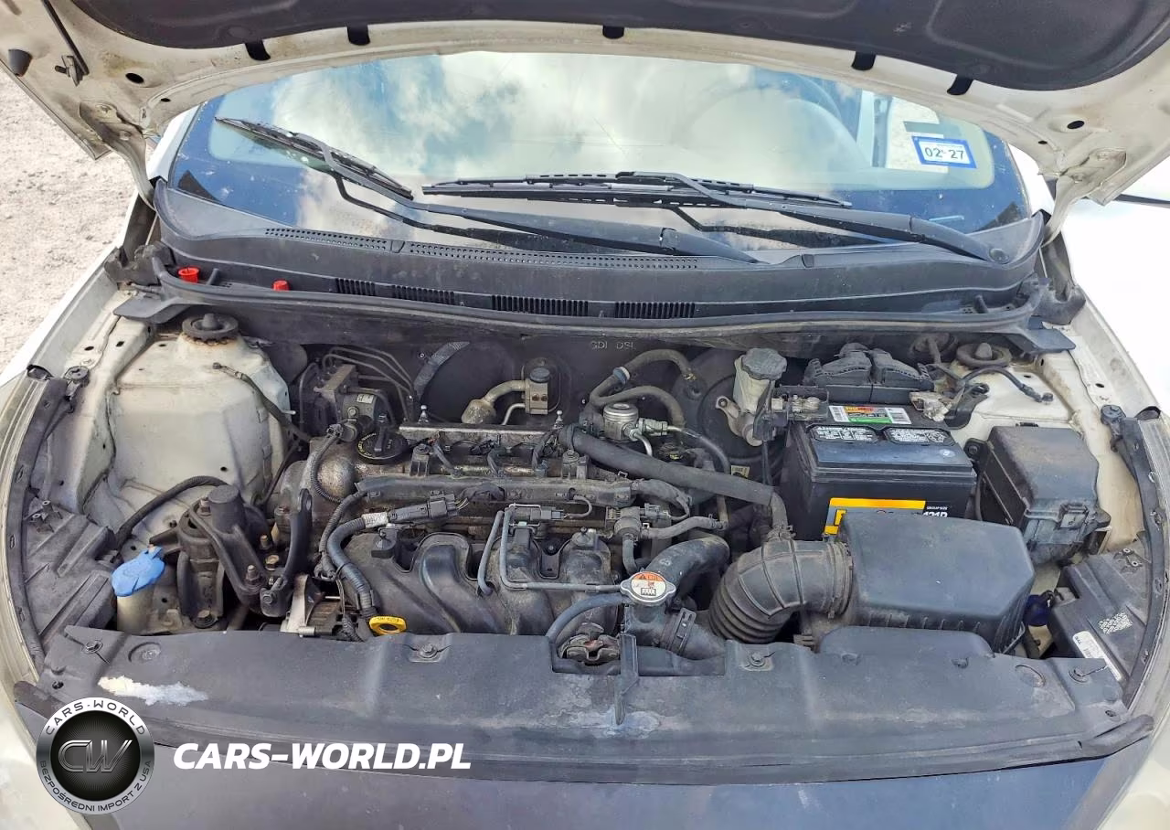 2013 Hyundai Accent Gls VIN:KMHCU4AE5DU572727 - 11