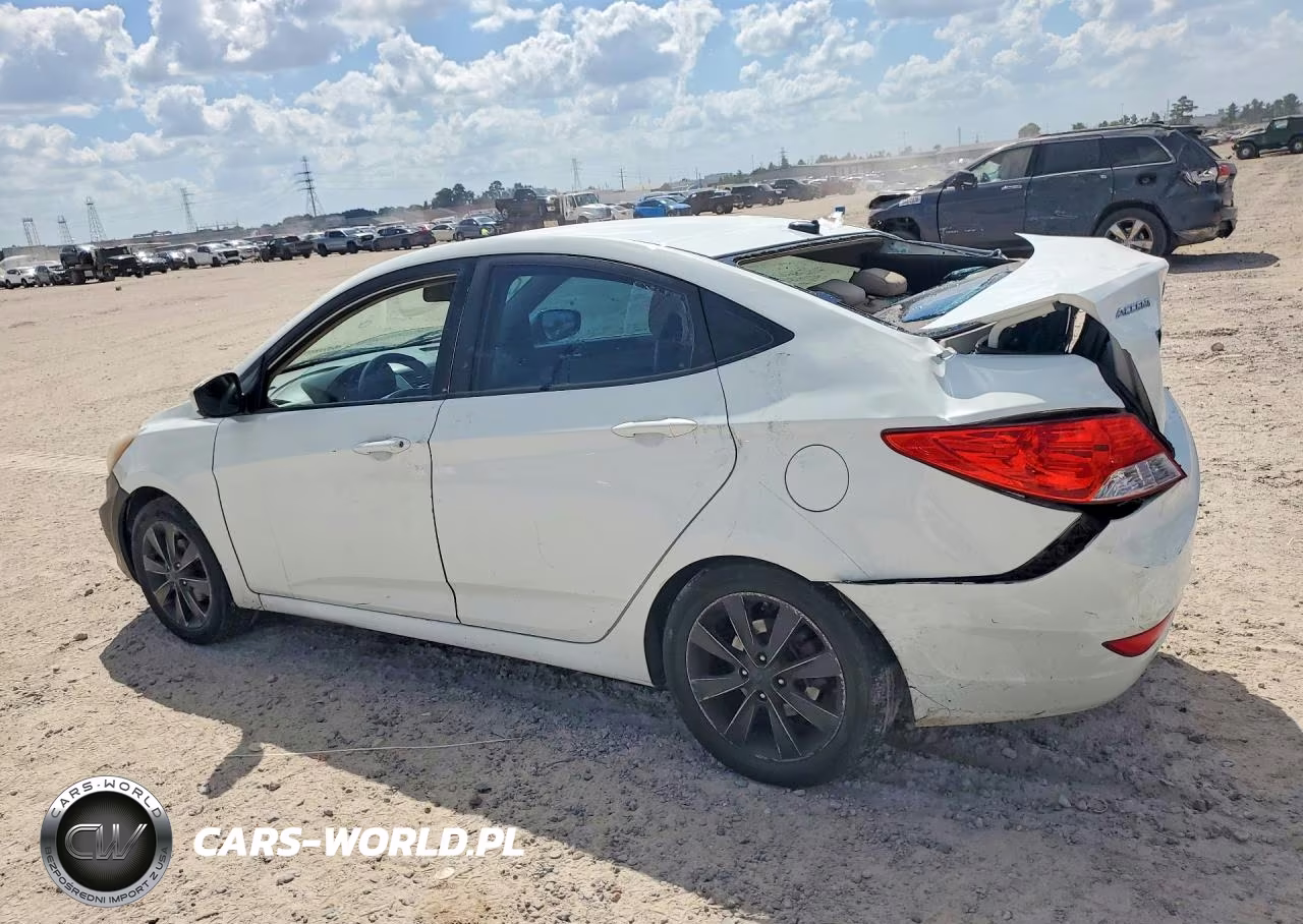 2013 Hyundai Accent Gls VIN:KMHCU4AE5DU572727 - 2